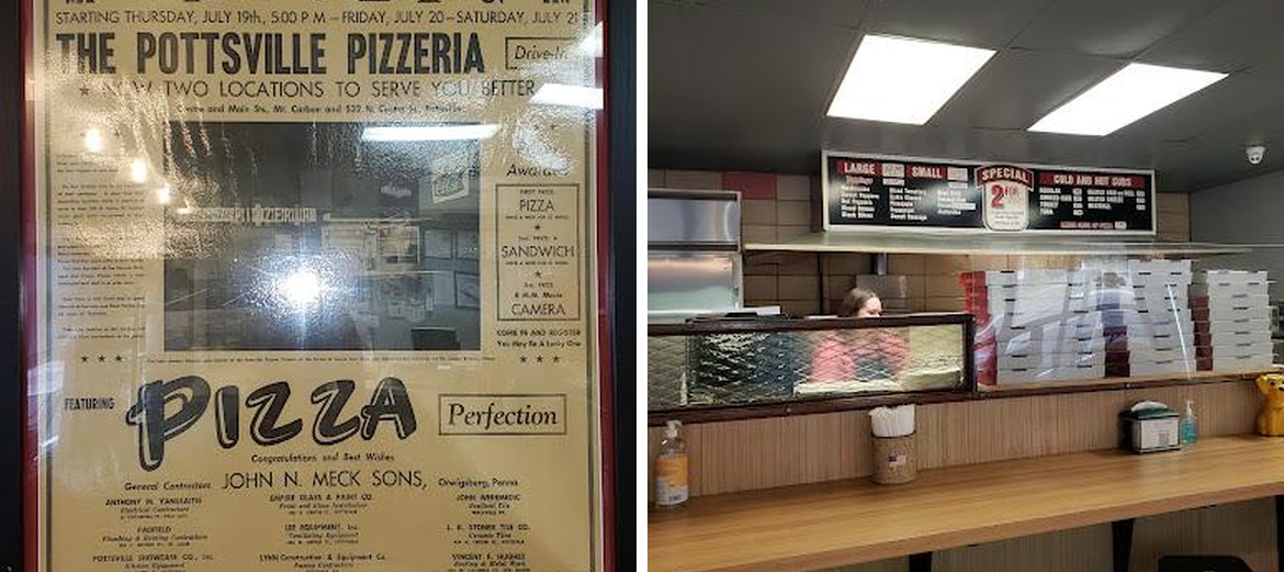 Pottsville Pizzeria Menu